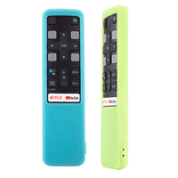 Vente directe TV Voice Remote Control Housing Housse de protection en silicone étanche du fournisseur chinois pour la télécommande TCL