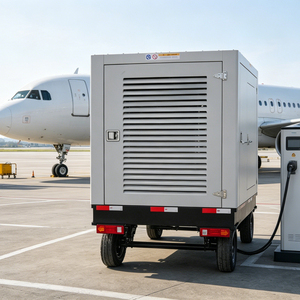 หน่วยพลังงานจีพียูตั้งพื้นสำหรับเครื่องบิน90KVA เอาต์พุต DC 28V และ AC 115V/400Hz สามเฟส OEM - Product Image 1