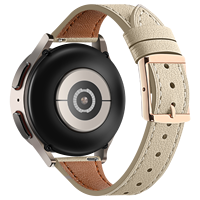 Bracelet de montre en cuir véritable bicolore personnalisé 20mm 22mm, boucle à double anneau universelle, bracelet sport confortable pour femmes et hommes