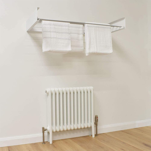 Home Folding Towel <b>Rack</b> 80cm Wall-mounted <b>Clothes</b> Drying <b>Rack</b> Retractable Space Saving <b>Clothes</b> Storage <b>Rack</b> - Product Image 2
