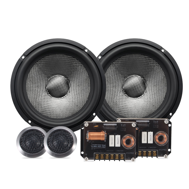 Zeming Audio NK-65201 Best OEM 6.5 Inch 40w 2-way Car Component Speaker System for Car speakers 2 way car component speaker