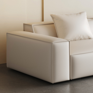 Hiện Đại Đơn Giản Ý Thiết Kế Bán Buôn Giá Phòng Chờ Bọc Da L Hình Dạng Cắt Đồ Nội Thất Nhà Phòng Khách <span class=keywords><strong>Sofa</strong></span> <span class=keywords><strong>Set</strong></span> - Product Image 4