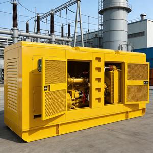 Générateur diesel super silencieux avec télécommande, options 20 kW-1000 kW, tension nominale 230 V et 480 V, 100 kVA, 50 kVA, 75 kVA, 150 kVA, 200 kVA - Product Image 1