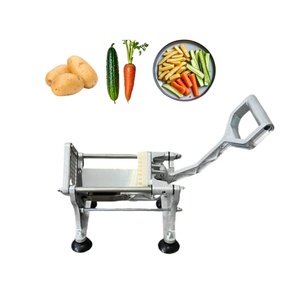 Máquina Profesional para Cortar Patatas y Vegetales, Cortadora de Patatas Fritas Francesas de Acero Inoxidable, Cortadora de Patatas Rizadas - Product Image 1