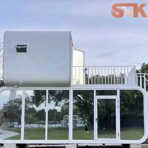 Capsula Abitativa Mobile Impermeabile in Struttura d'Acciaio per Esterni, per Hotel, 20FT/40FT, Apple Cabin <span class=keywords><strong>Group</strong></span> - Product Image 2