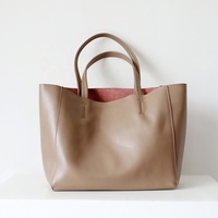 Sac à main en cuir véritable pour femmes, cabas à provisions OEM, fourre-tout, pour dames, vente en gros,
