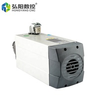 Moteur de broche Hs d 4,5 kW, refroidissement par air carré, ER32, 18000 tr/min, 9,7 A, moteur italien, 300 Hz, 380 V pour machine de gravure CNC, Italie