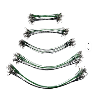 Accessoire <span class=keywords><strong>de</strong></span> <span class=keywords><strong>pêche</strong></span> : Ligne <span class=keywords><strong>de</strong></span> <span class=keywords><strong>pêche</strong></span> anti-morsure en <span class=keywords><strong>fil</strong></span> d'acier avec émerillon, 3 couleurs, 15-30 cm, pour la <span class=keywords><strong>pêche</strong></span> à la <span class=keywords><strong>carpe</strong></span> - Product Image 5