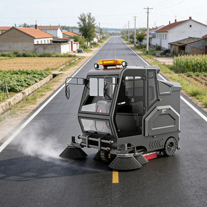 Barredora de Carreteras Autopropulsada Eléctrica CleanHorse M9 Nueva con Función de Pulverización de Agua y Tanque de Agua de 300L para Limpieza de Almacenes - Product Image 5