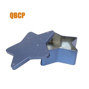 Custom Designed Christmas Tree Shaped Tin Box with MDF Recyclable for <strong>Candy</strong> or Food Storage - Product Image 5