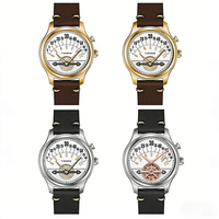 Montre mécanique minimaliste unique et originale, design élégant, fonctionnalités multifonctions, mouvement à engrenages, montre durable à engrenages
