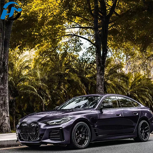 PET TPU Cast lucido metallizzato rosmarino viola vinile avvolgente per auto 1.52x1 8M/5x60ft un completo rotolo adesivo per auto Foshan fabbrica all'ingrosso - Product Image 2