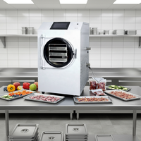 Machine de lyophilisation sous vide pour usage domestique avec PLC et pompe, capacité de 3 kg, multi-tension (110/220/380V), faible niveau sonore 60 dB