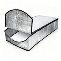 Couverture d'isolation personnalisée pour escalier de grenier R15 – Barrière thermique, imperméable et anti-humidité pour trappe de grenier