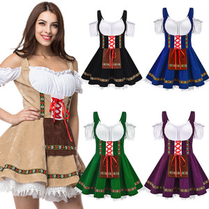 Disfraces <span class=keywords><strong>de</strong></span> Oktoberfest <span class=keywords><strong>de</strong></span> Alemania para Halloween, Traje Tradicional Bávaro para Hombre Adulto, Pantalones Cortos <span class=keywords><strong>de</strong></span> Cerveza, Camisa, Sombrero, Tirantes, Conjunto - Product Image 5