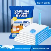 Sacs de compression sous vide transparents surdimensionnés et épaissis, multi-usages pour édredons et bagages, prêts à être expédiés