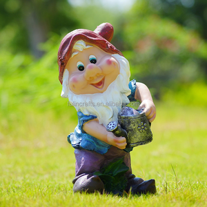 Statua in Resina di <span class=keywords><strong>Biancaneve</strong></span> e i Sette Nani a Grandezza Naturale 1,2M per Decorazione Giardino Artificiale - Product Image 6