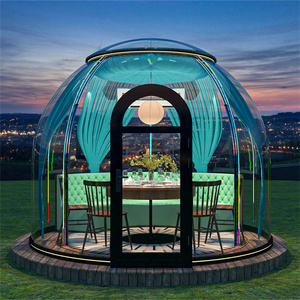 Full House <span class=keywords><strong>Go</strong></span> Outdoor Tente Vente Igloo Dome Camping Sans Tente Équipement Prix Météo Glamping Dome House - Product Image 3