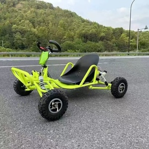 Buggy à pédales à essence 80cc, tout-terrain, UTV, moto de plage, moteur à deux temps, vitesse de 35 km/h, aventures en plein air, 6 pouces - Product Image 4