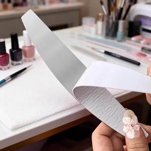 Nouvel ensemble de remplacement de limes à ongles en éponge EVA double face, grain 180, polies et multi-facettes, pour salon de manucure, avec bande abrasive en papier de verre - Product Image 6