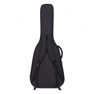 Échantillon Gratuit - Vente en Gros - Housse de Guitare Électrique Oxford Imperméable Personnalisée avec Fermeture Éclair, Rembourrée 15mm, Noire, Portable pour Guitare Basse - Product Image 2