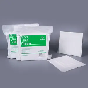 Factory Direct Industrial Lint Free 4009 Class 100 ISO 3 Microfiber Cleanroom Wiper For Printer Head