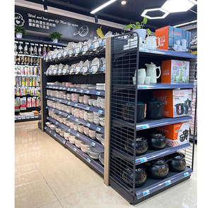 Tùy Chỉnh Siêu Thị Kệ Cho Cửa Hàng Kệ Hiển Thị Gondola Kệ Siêu Thị Kệ Bền Cửa Hàng - Product Image 6