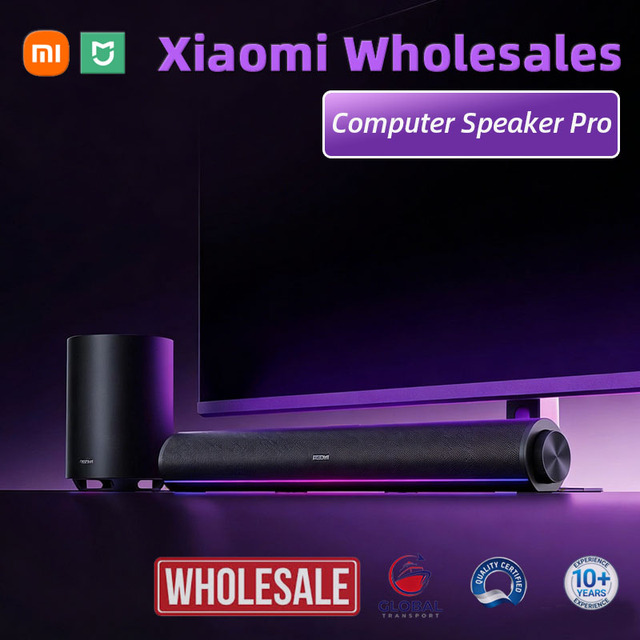 REDMI 2 Pro 2.0 Channel 2-Piece Computer Speaker Set 1" Woofer Clear Stereo Sound Portable Desktop Speakers Laptop Gaming