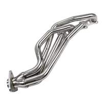 Header Knalpot Stainless Steel untuk Ford F150 & Heritage Pickup V8 5.4L Tahun 1999-2003, Long Tube Header Exhaust Manifold Sensor O2 Stok USA