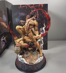 Figura Coleccionable de Eren <span class=keywords><strong>Jaeger</strong></span> de Ataque a los Titanes, Modelo Shingeki No Kyojin, Figura de Anime en PVC en Forma de Combate - Product Image 2