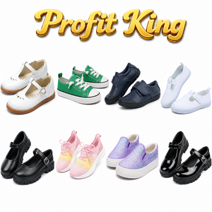 Envío al por mayor de calzado infantil surtido para niños y niñas: zapatillas antideslizantes, sandalias, zapatos de lona, tenis y mocasines. - Product Image 1