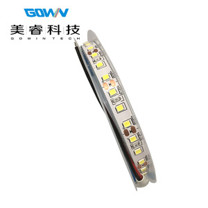 120 <span class=keywords><strong>LED</strong></span> mỗi mét linh hoạt ấm áp và màu sắc mát mẻ lõm tuyến tính <span class=keywords><strong>LED</strong></span> dải ánh sáng 2835 chế độ điều khiển bằng giọng nói - Product Image 6