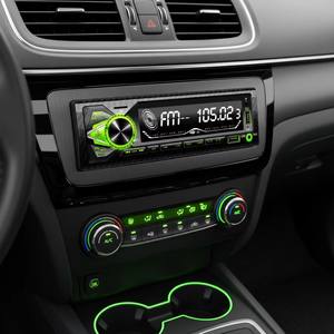 เครื่องเล่น MP3 ยูนิเวอร์แซล SUN-RISE แบบ 1 DIN พร้อมเครื่องส่งสัญญาณ FM บลูทูธ AUX USB เครื่องเสียงติดรถยนต์ พร้อมรีโมทคอนโทรล ที่ชาร์จในรถยนต์ รับประกัน 1 ปี - Product Image 3