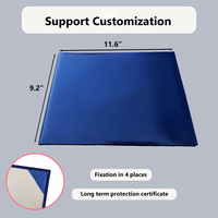 Carpeta de Cuero Repujado Impermeable para Certificado de Graduación, Diseño Moderno para Uniforme Escolar, Premium para Graduación Universitaria