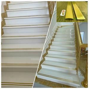 Tiras de latón de diseño personalizado al por mayor de fábrica, gestión efectiva de la cadena de suministro, barra de Metal Hexagonal, embellecedor de azulejo, tamaño de decoración - Product Image 6