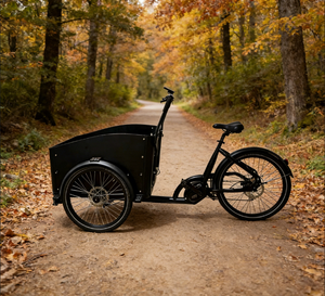 จักรยานบรรทุกไฟฟ้าแบบสามล้อสำหรับครอบครัว จักรยานบรรทุกสัตว์เลี้ยง จักรยานสามล้อช่วยแรง - Product Image 5