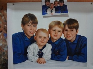 Imágenes de retratos familiares pintura a mano imagen de foto personalizada para retrato pintura al óleo sobre <span class=keywords><strong>lienzo</strong></span> arte de pa - Product Image 1