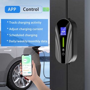 แท่นชาร์จติดผนังแบบพกพา 220v Gbt Gb/t J1772 <span class=keywords><strong>3</strong></span>.5kwh Shuko <span class=keywords><strong>3</strong></span>.<span class=keywords><strong>3</strong></span> kw 16a หัวชาร์จแบบ Type 2 <span class=keywords><strong>3</strong></span>.5kw 7kw สำหรับรถยนต์ไฟฟ้า - Product Image 3