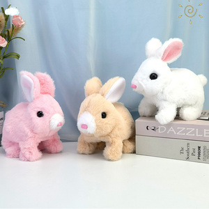 Juguete de Peluche Interactivo Electrónico con Sonidos para Niños, Animales de Peluche Electrónicos, Juguetes de Peluche, Conejos de Peluche - Product Image 2