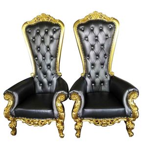 Chesterfield de la Reina Anne alta ala fabricante de China <span class=keywords><strong>rey</strong></span> pedicura venta al por mayor y venta al por boda silla <span class=keywords><strong>del</strong></span> trono - Product Image 1