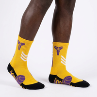Chaussettes de sport personnalisées en coton respirant et absorbant l'humidité, coupe confortable, design élégant, respectueuses de l'environnement, avec revers et semelle personnalisables