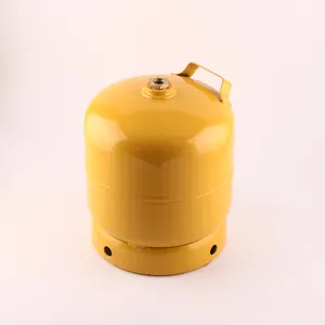 Household Cooking 3kg/5kg small portable LPG Gas Cylinder LPG Tank price empty Bottle cooking gas cylinder for camping