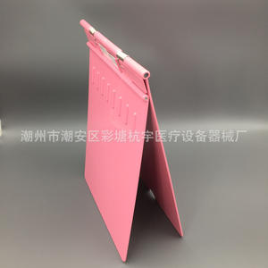 แฟ้มพลาสติกใส่เอกสารทางการแพทย์ Hy-187 แบบหนีบสองชั้น สำหรับเคลือบพิมพ์ สีฟ้าอ่อน สีน้ำเงินเข้ม สีชมพู สีเขียวทะเลสาบ สีเทา สีขาว - Product Image 4