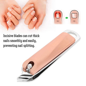 Coupe-ongles en acier au carbone avec lime, coupe-ongles coloré, outil de manucure personnalisé pour la coupe des ongles - Product Image 5
