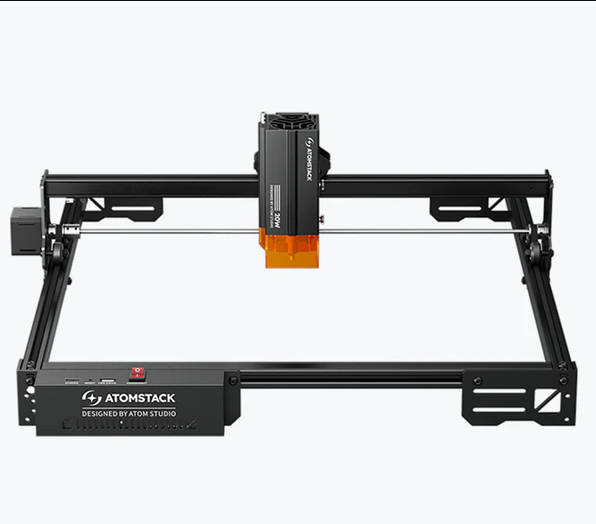 For Atomstack A20 Pro V2 20W Quad-Laser Cutter 400*365mm Metal Wood Glass Engraver Machine New Condition Fiber Laser 3D Feature