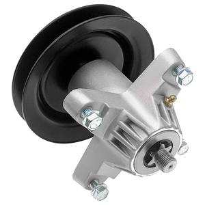 Support de lame de tondeuse à gazon avec poulie 618-04474 918-04474A A10185, ensemble de broche pour pièces de tondeuse à gazon - Product Image 1