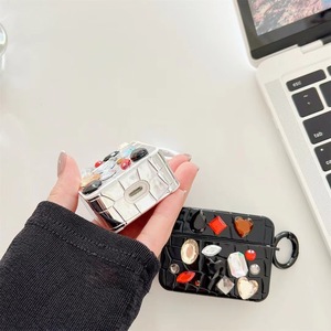 เคสลายหนังจระเข้แบบ DIY สำหรับ <span class=keywords><strong>Apple</strong></span> Airpods 3 Pro 2  ฝาครอบหูฟังไร้สาย กล่องชาร์จสำหรับ Airpods 4 - Product Image 6