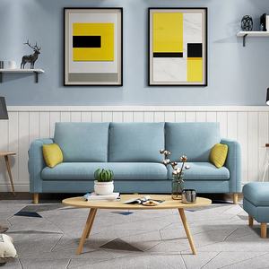 Cubierta para el hogar Juegos <span class=keywords><strong>de</strong></span> sala <span class=keywords><strong>de</strong></span> estar <span class=keywords><strong>muebles</strong></span> estilo <span class=keywords><strong>de</strong></span> lujo Pie <span class=keywords><strong>de</strong></span> madera <span class=keywords><strong>de</strong></span> alta calidad y cómoda cubierta <span class=keywords><strong>de</strong></span> tela sofá modular - Product Image 5