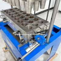 Machine automatique de sorbetière à cône Machine à biscuits en gaufrette à cône de crème glacée à vendre