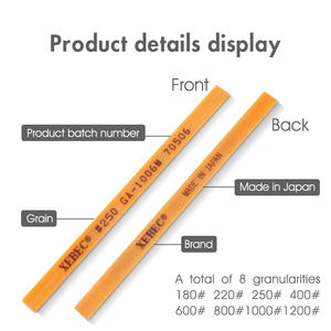 مجموعة أحجار الزيت الأصلية اليابانية xbec G Series من صقل الأحجار الدهنية ، قالب مستطيلي من سلسلة 48 x x x x x x x x D3 - Product Image 2